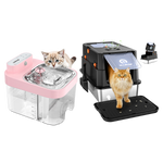 Katzenbrunnen (ohne App) + Katzentoilette