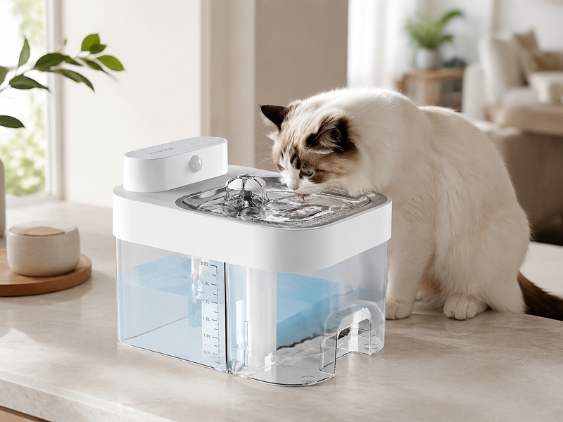 Smart water fountain